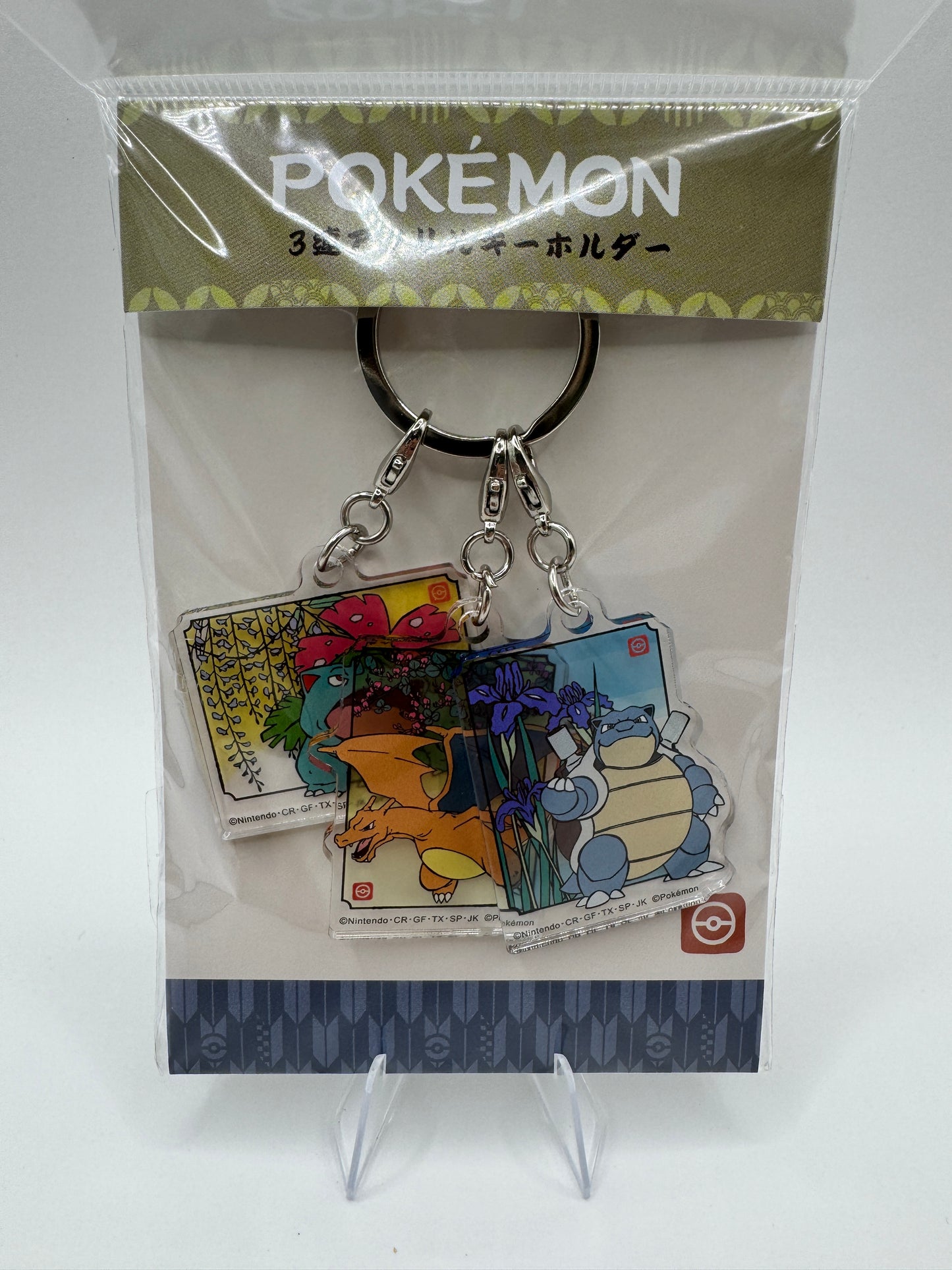 Pokémon Acrylic Keychain Set