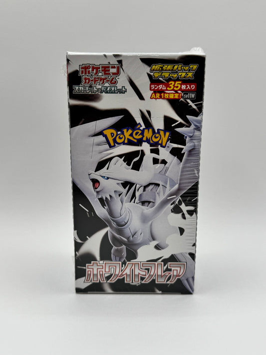 White Flare Deluxe – SV11W Japanese Booster Box